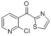 2-CHLORO-3-(2-THIAZOLYLCARBONYL)PYRIDINE CAS#: 191220-43-6