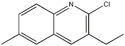 2-CHLORO-3-ETHYL-6-METHYLQUINOLINE CAS#: 1031928-08-1