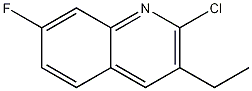 2-CHLORO-3-ETHYL-7-FLUOROQUINOLINE CAS#: 1031928-09-2