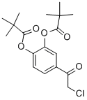 2-CHLORO-3',4'-BIS(PIVALOYLOXY)ACETOPHENONE CAS#: 185448-73-1