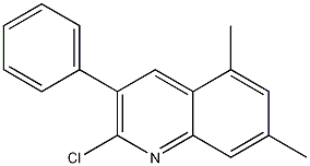 2-CHLORO-5,7-DIMETHYL-3-PHENYLQUINOLINE CAS#: 1031928-11-6