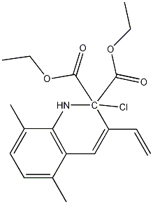 2-CHLORO-5,8-DIMETHYL-3-(2,2-DIETHOXYCARBONYL)VINYLQUINOLINE CAS#: 1031928-88-7