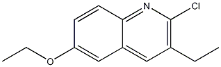 2-CHLORO-6-ETHOXY-3-ETHYLQUINOLINE CAS#: 1031928-17-2