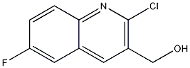2-CHLORO-6-FLUOROQUINOLINE-3-METHANOL CAS#: 1017403-67-6