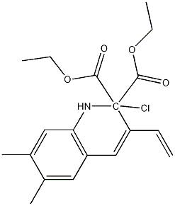 2-CHLORO-6,7-DIMETHYL-3-(2,2-DIETHOXYCARBONYL)VINYLQUINOLINE CAS#: 1031928-91-2