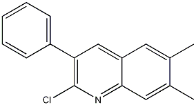 2-CHLORO-6,7-DIMETHYL-3-PHENYLQUINOLINE CAS#: 1031928-15-0