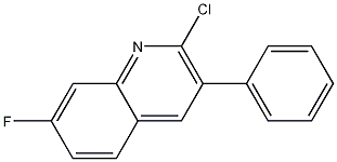 2-CHLORO-7-FLUORO-3-PHENYLQUINOLINE CAS#: 1031928-23-0