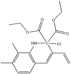 2-CHLORO-7,8-DIMETHYL-3-(2,2-DIETHOXYCARBONYL)VINYLQUINOLINE CAS#: 1031928-97-8