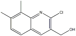 2-CHLORO-7,8-DIMETHYLQUINOLINE-3-METHANOL CAS#: 1017429-47-8