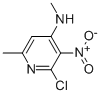 2-CHLORO-N,6-DIMETHYL-3-NITROPYRIDIN-4-AMINE CAS#: 182257-03-0