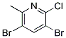 2-Chloro-3,5-dibromo-6-methylpyridine CAS#: 1000018-58-5