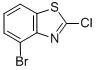 2-Chloro-4-bromobenzothiazole CAS#: 182344-57-6