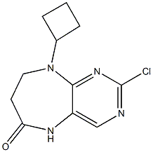 2-Chloro-9-cyclobutyl-8,9-dihydro-5H-pyriMido[4,5-b][1,4]diazepin-6(7H)-one CAS#: 1062244-39-6