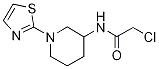 2-Chloro-N-(1-thiazol-2-yl-piperidin-3-yl)-acetaMide, 98+% C10H14ClN3OS, 分子量 259.76 CAS#: 1065484-55-0