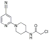 2-Chloro-N-(4'-cyano-3,4,5,6-tetrahydro-2H-[1,2']bipyridinyl-4-yl)-acetaMide, 98+% C13H15ClN4O, 分子量 278.74 CAS#: 1065484-51-6