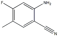 2-Cyano-5-fluoro-4-Methylaniline CAS#: 1037206-84-0