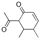 2-Cyclohexen-1-one, 6-acetyl-4,5-dimethyl- (9CI) CAS#: 182866-49-5