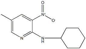 2-CyclohexylaMino-5-Methyl-3-nitropyridine CAS#: 1033202-68-4