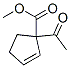 2-Cyclopentene-1-carboxylic acid, 1-acetyl-, methyl ester (9CI) CAS#: 199123-49-4