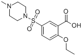 2-ETHOXY-5-[(4-METHYLPIPERAZIN-1-YL)SULFONYL]BENZOIC ACID CAS#: 194602-23-8