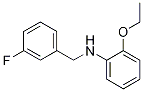 2-Ethoxy-N-(3-fluorobenzyl)aniline, 97% CAS#: 1019550-62-9