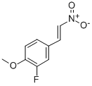 2-FLUORO-1-METHOXY-4-(2-NITROVINYL)BENZENE CAS#: 189753-33-1