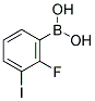 2-FLUORO-3-IODOPHENYLBORONIC ACID CAS#: 1016231-39-2