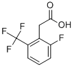 2-FLUORO-6-(TRIFLUOROMETHYL)PHENYLACETIC ACID CAS#: 179946-32-8