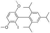 2-Iodo-2',4',6'-triisopropyl-3,6-diMethoxy-1,1'-biphenyl CAS#: 1070663-76-1