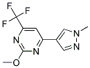 2-METHOXY-4-(1-METHYL-1H-PYRAZOL-4-YL)-6-TRIFLUOROMETHYL-PYRIMIDINE CAS#: 1001519-12-5