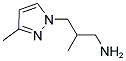 2-METHYL-3-(3-METHYL-PYRAZOL-1-YL)-PROPYLAMINE CAS#: 1006319-98-7