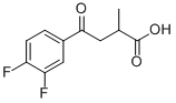 2-METHYL-4-OXO-4-(3',4'-DIFLUOROPHENYL)BUTYRIC ACID CAS#: 191018-57-2