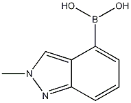 2-METHYLINDAZOLE-4-BORONICACID CAS#: 1001907-56-7