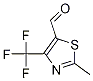 2-Methyl-4-(trifluoromethyl)-1,3-thiazole-5-carbaldehyde, 97% CAS#: 1034566-13-6