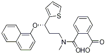 2-[[Methyl[(3S)-3-(1-naphthalenyloxy)-3-(2-thienyl)propyl]aMino]carbonyl]benzoic Acid CAS#: 199191-67-8
