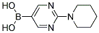 (2-PIPERIDIN-1-YLPYRIMIDIN-5-YL)BORONIC ACID CAS#: 1002128-86-0
