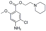 2-PIPERIDINOETHYL 4-AMINO-5-CHLORO-2-METHOXYBENZOATE CAS#: 186826-17-5