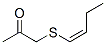 2-Propanone, 1-(1-butenylthio)-, (Z)- (9CI) CAS#: 199847-77-3