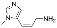 2-Propen-1-amine,3-(1-methyl-1H-imidazol-5-yl)-,(Z)-(9CI) CAS#: 192197-51-6