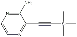 2-Pyrazinamine,  3-[2-(trimethylsilyl)ethynyl]- CAS#: 1005349-12-1