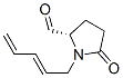 2-Pyrrolidinecarboxaldehyde,5-oxo-1-(2,4-pentadienyl)-,[S-(E)]-(9CI) CAS#: 191098-87-0