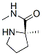 2-Pyrrolidinecarboxamide,N,2-dimethyl-,(R)-(9CI) CAS#: 194802-75-0