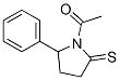 2-Pyrrolidinethione, 1-acetyl-5-phenyl- (9CI) CAS#: 187276-87-5