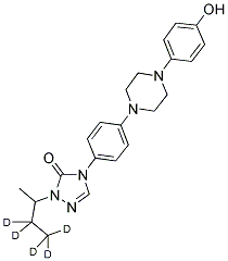 2-SEC-BUTYL-D5-4-(4-[4-(4-HYDROXY-PHENYL)-PIPERAZIN-1-YL]-PHENYL)-2,4-DIHYDRO-[1,2,4]-TRIAZOL-3-ONE CAS#: 1020719-21-4