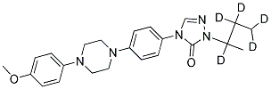 2-SEC-BUTYL-D5-4-{4-[4-(4-METHYLOXY-PHENYL)-PIPERAZIN-1-YL]-PHENYL}-2,4-DIHYDRO-[1,2,4]-TRIAZOL-3-ONE CAS#: 1020719-22-5