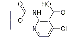 2-(TERT-BUTOXYCARBONYLAMINO)-4-CHLORONICOTINIC ACID CAS#: 1021339-32-1