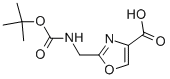 2-((TERT-BUTOXYCARBONYLAMINO)METHYL)OXAZOLE-4-CARBOXYLIC ACID CAS#: 182120-90-7
