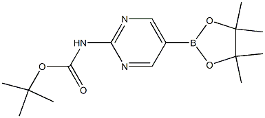 2-(TERT-BUTOXYCARBONYLAMINO)PYRIMIDINE-5-BORONIC ACID, PINACOL ESTER CAS#: 1032758-88-5
