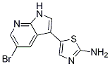 2-ThiazolaMine, 5-(5-broMo-1H-pyrrolo[2,3-b]pyridin-3-yl)- CAS#: 1071455-03-2