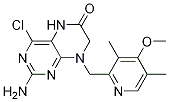 2-aMino-4-chloro-8-((4-Methoxy-3,5-diMethylpyridin-2-yl)Methyl)-7,8-dihydropteridin-6(5H)-one CAS#: 1044243-97-1